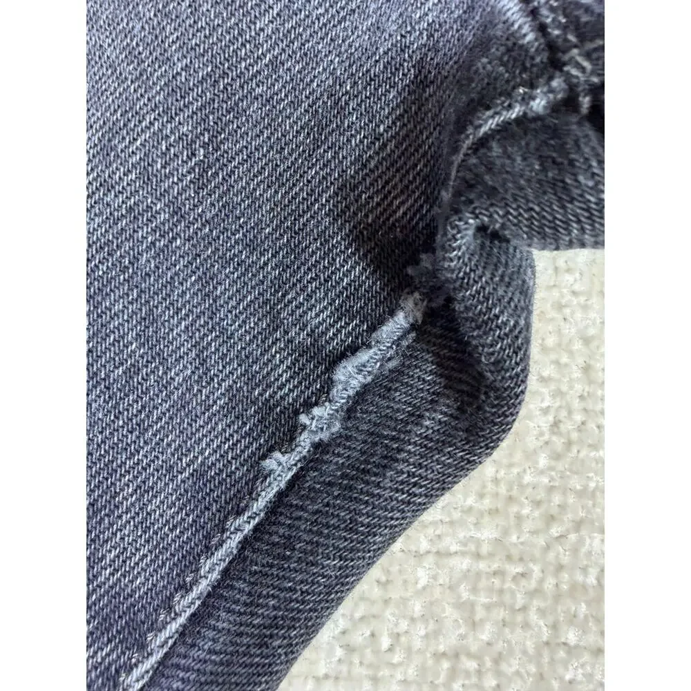 Levi’s 501 Men Black 38x38 Button Fly 5 Pocket Denim Jeans Made in Mexico Casual